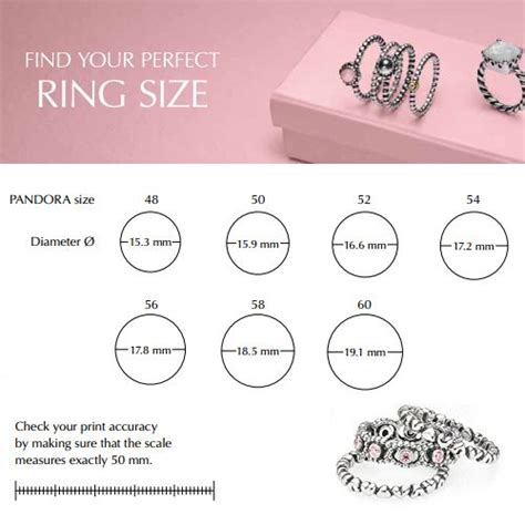 pandora ring sizes uk.